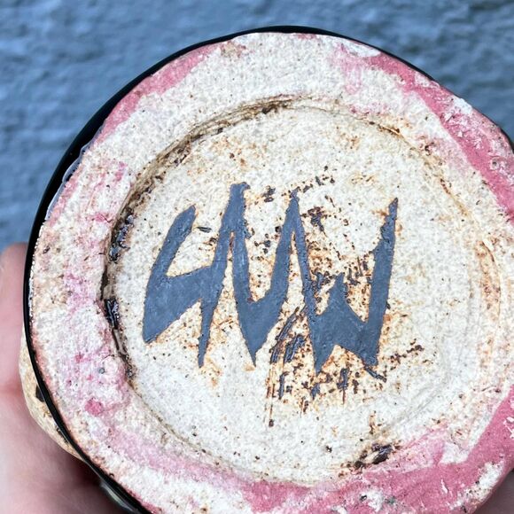 Vintage Brutalist Pottery Funky Abstract Pitcher Vase unique decor - Picture 8 of 10